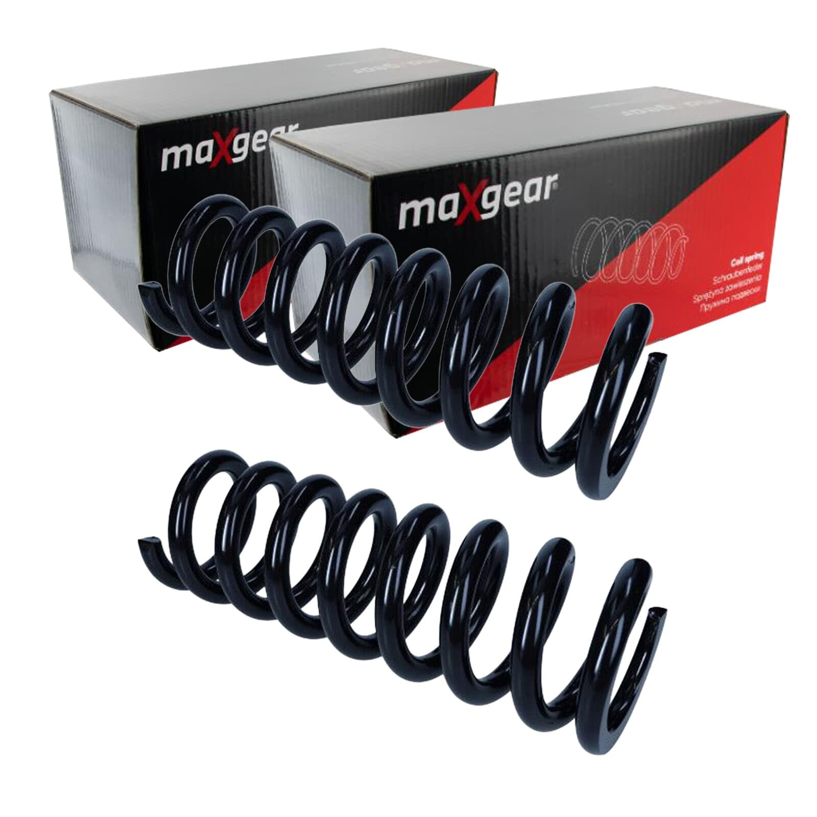 2X Maxgear Fahrwerksfedern Federn vorne | 2x 60-1014 Kompatibel mit Ranger (tke)