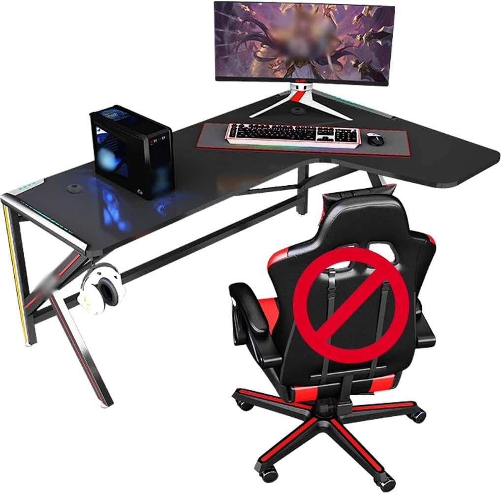 L Shaped Desk L Shaped Writing Desk 48 Inch KShaped Legs