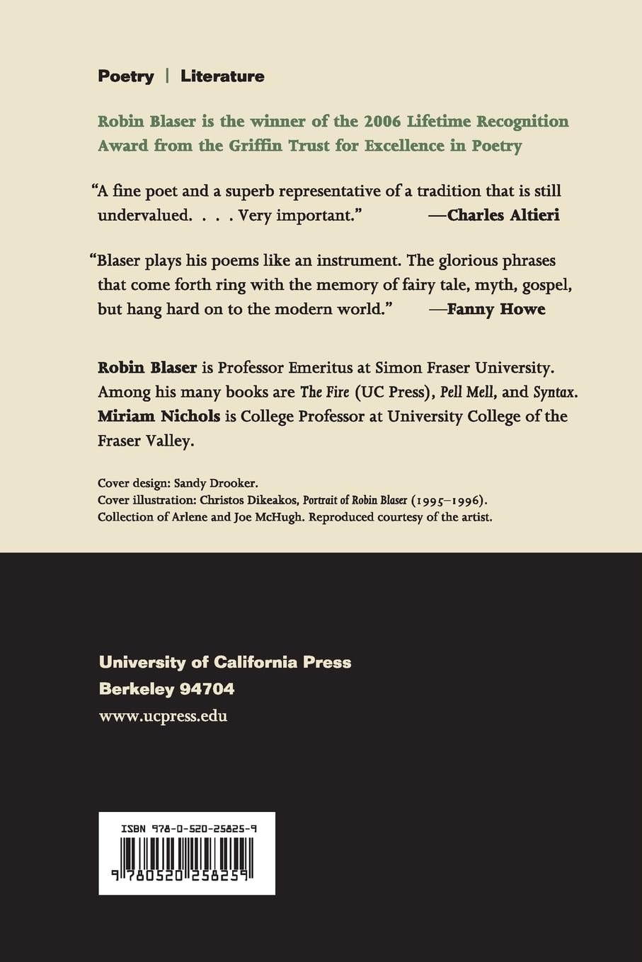 The Holy Forest: Collected Poems of Robin Blaser
