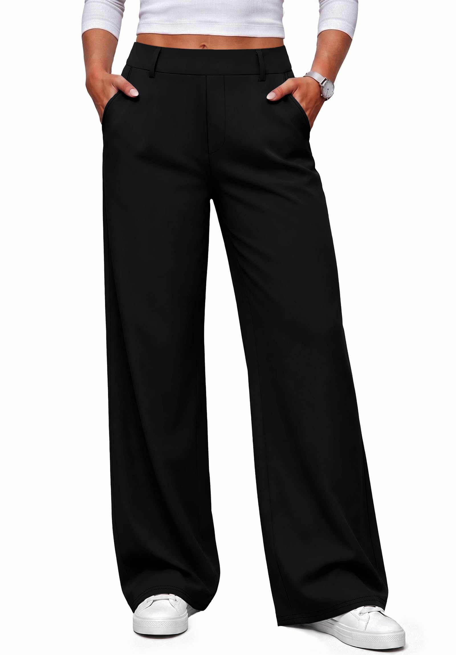 Sampeel Womens Wide Leg Pants