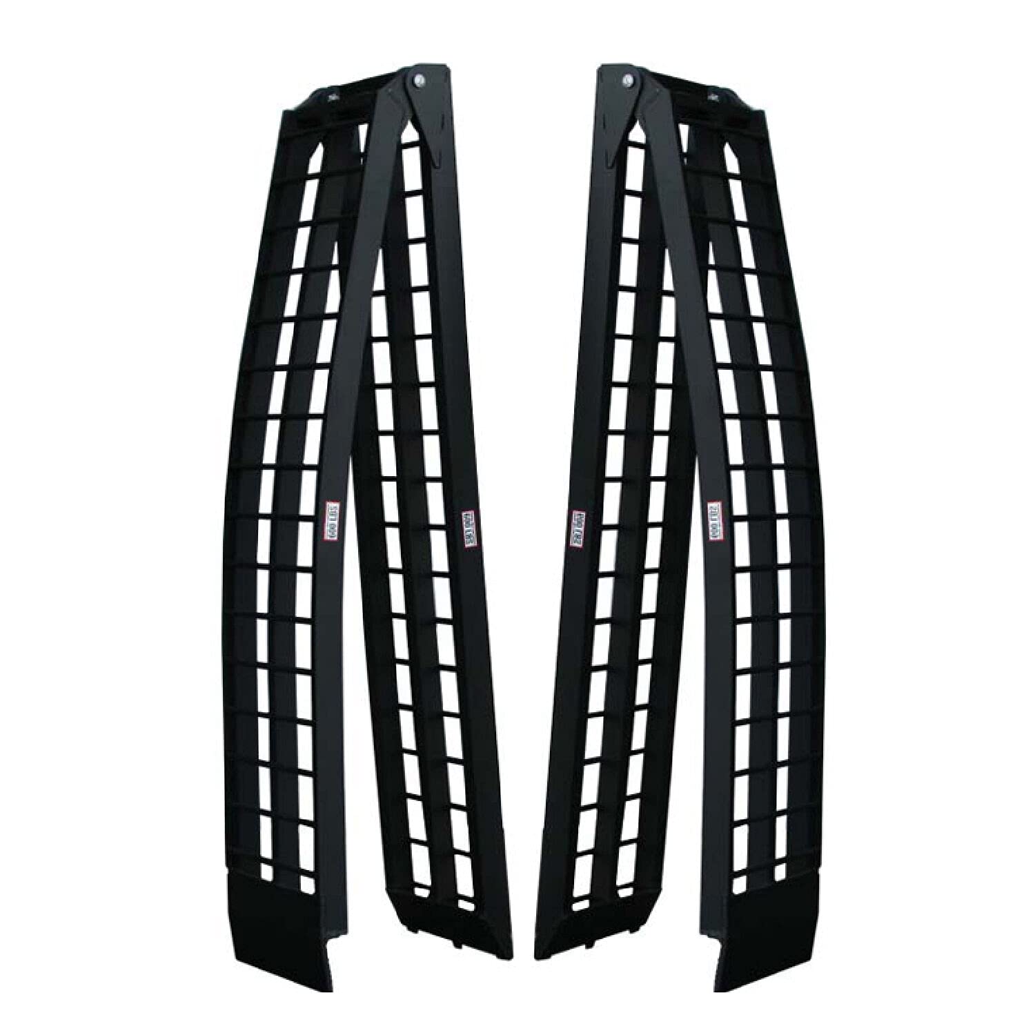 Buy Titan Ramps 10 FT Pair Arch Ramps Loading, Black Aluminum Folding