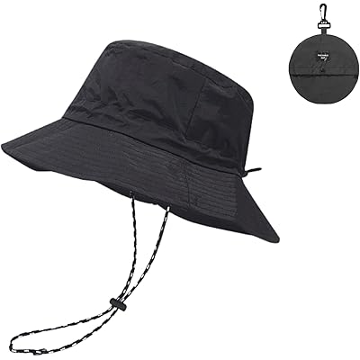 [Soxbang] バケットハット メンズ UVカット UPF50+ 折りたたみ サイズ調節 持ち運び便利 軽量 日除け帽子 レディース 小顔効果 遮光 紫外線 …