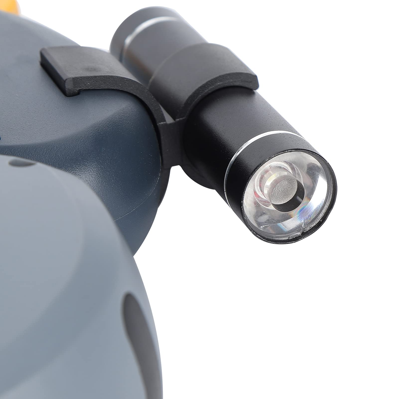 Correa de Doble Extremo para Mascotas con Luz LED, Cuerda de Tracción Ajustable para Dos Perros, Ergonómico para Pasear Mascotas, Material ABS Duradero, de Longitud (Gris)