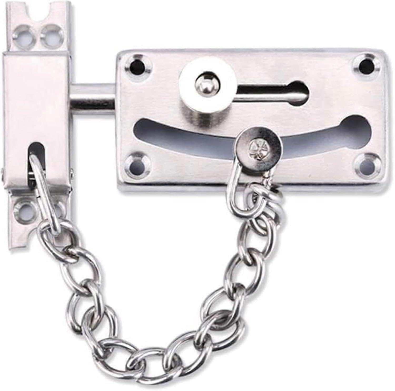 Joyhappst Image Color Door Chain Lock, Door Chains For Front Door, Anti-Theft Chain Door Security Chain, Security Door Chain, Door Chain, Limiter Security Chain Lock, Ch