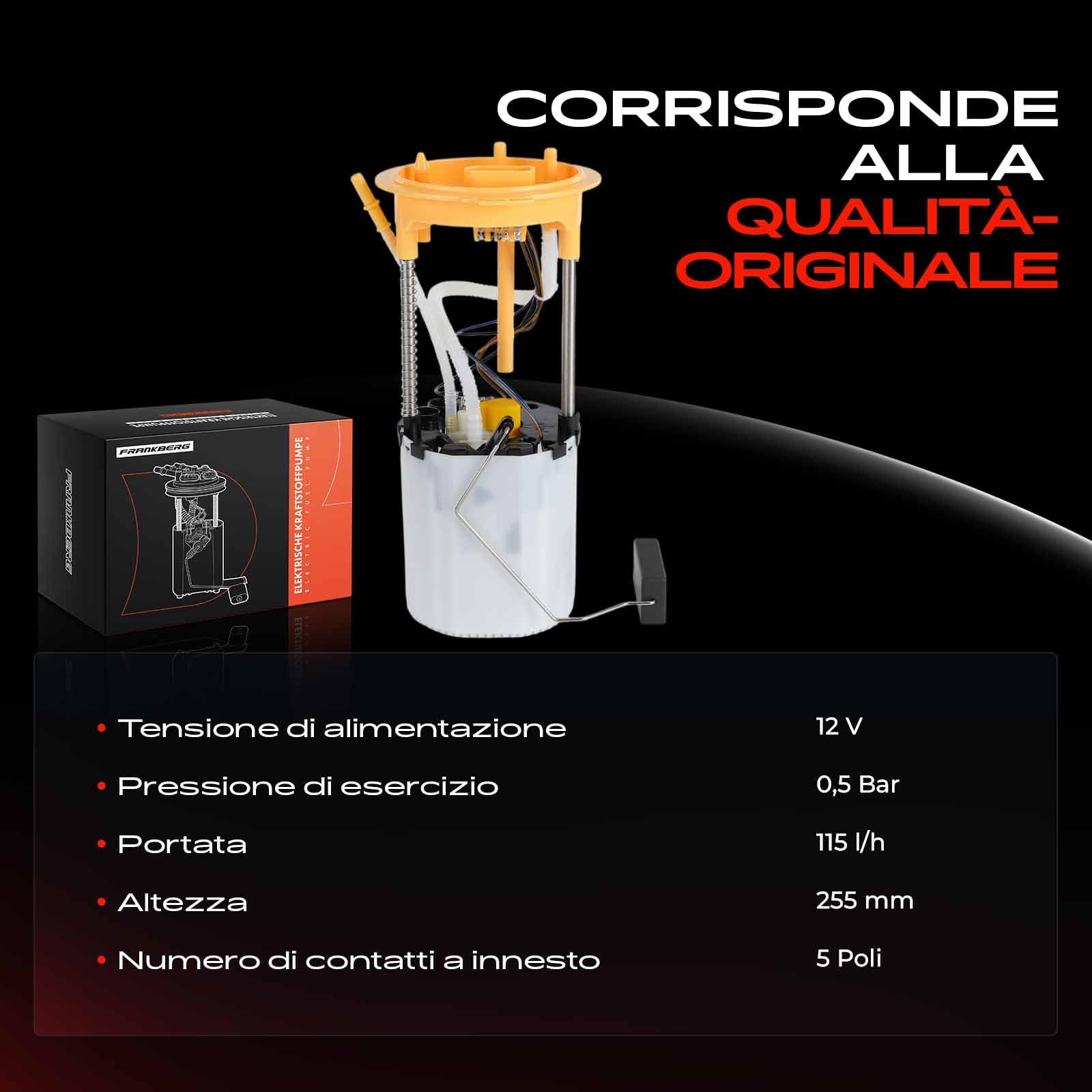 Pompa Carburante Diesel per A3 Berlina A3 Sportback TT Altea I II Superb II Yeti Golf VI VII 1.6L 1.9L 2.0L Diesel 2006-2019 1K0919050K