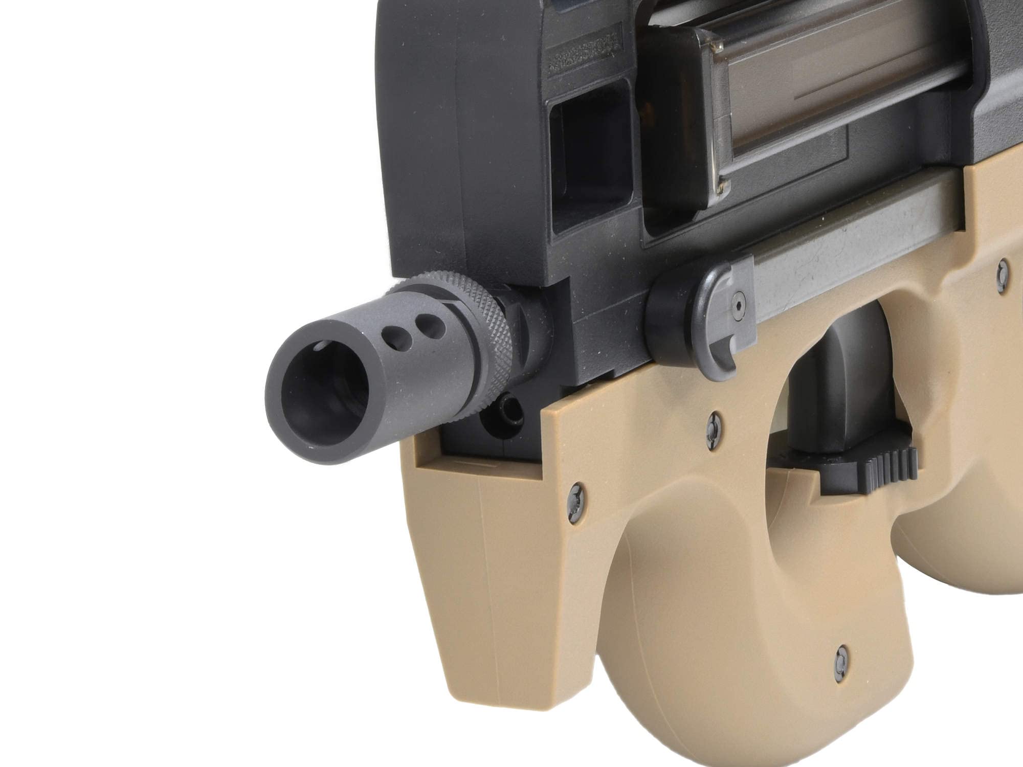 Amazon.co.jp: CyberGun FN HERSTAL P90 GBB (JPversion) TAN