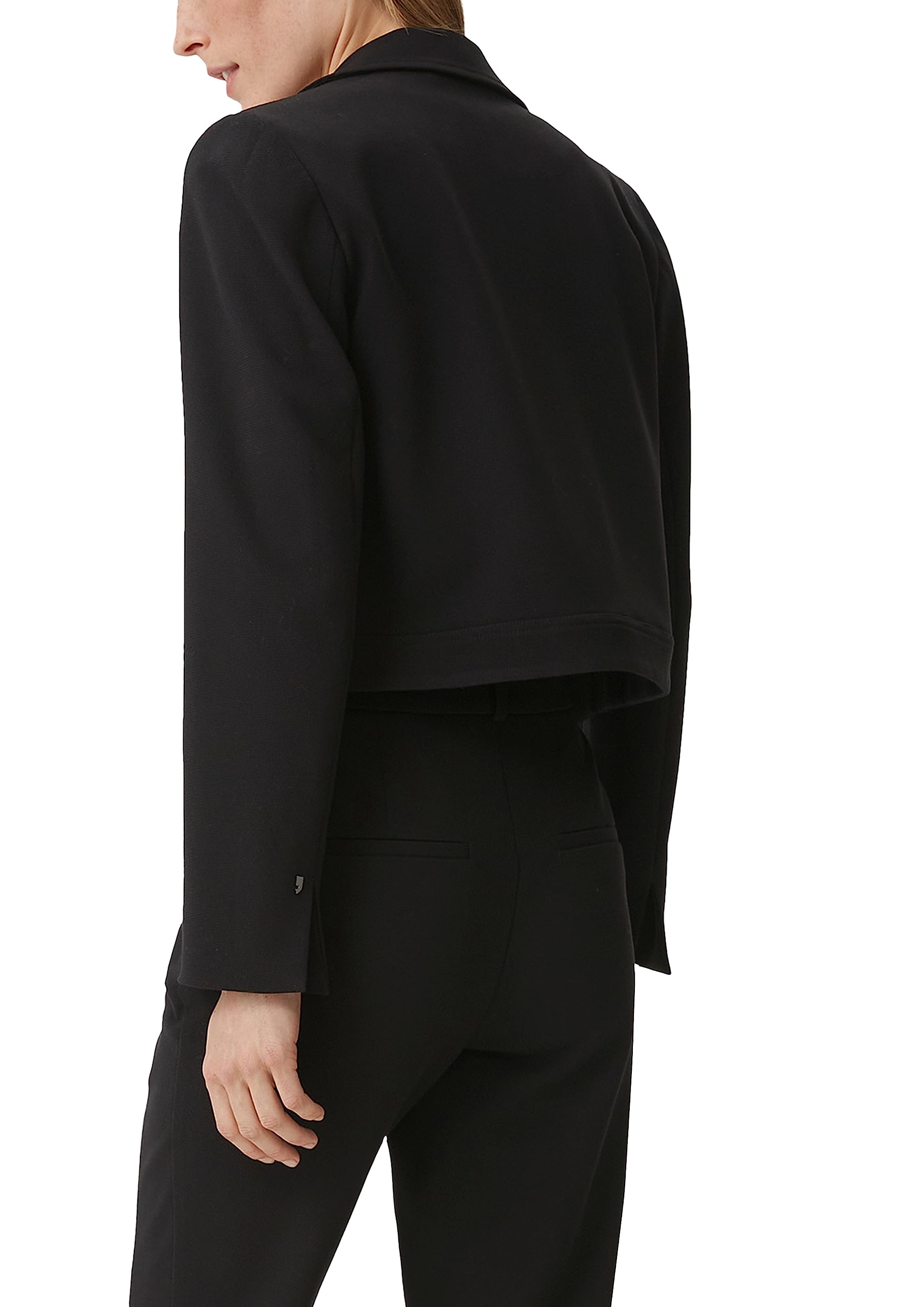 Comma Kurzer Blazer aus Viskosemix