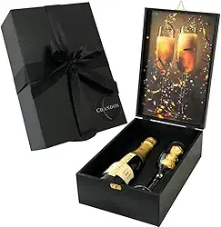 Box Espumante Chandon 375ml + Taça Vidro + Bombom Ferrero Rocher