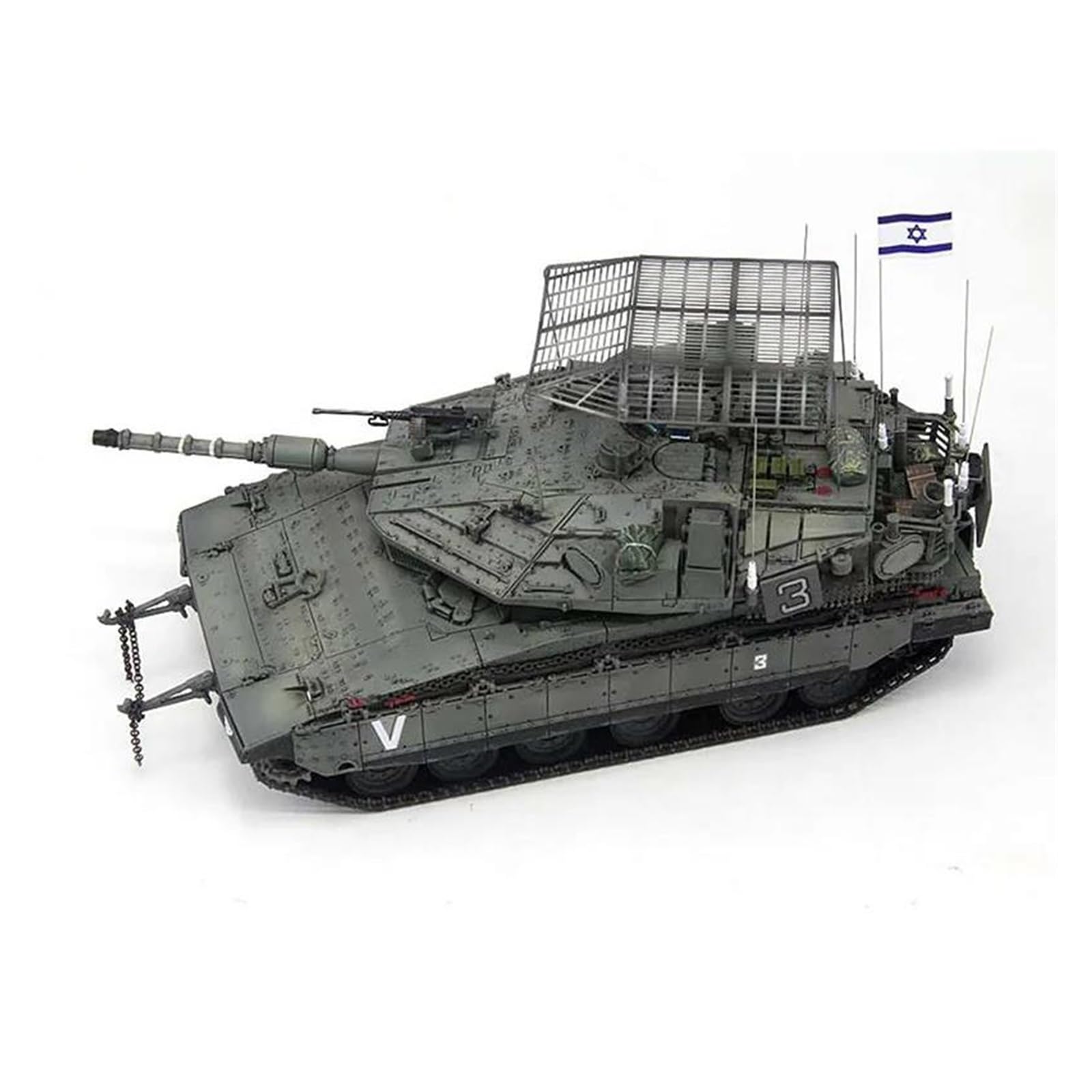 Char de défense Mecawa 4 miniature pour décorer un bureau de passionné d'histoire militaire - 8