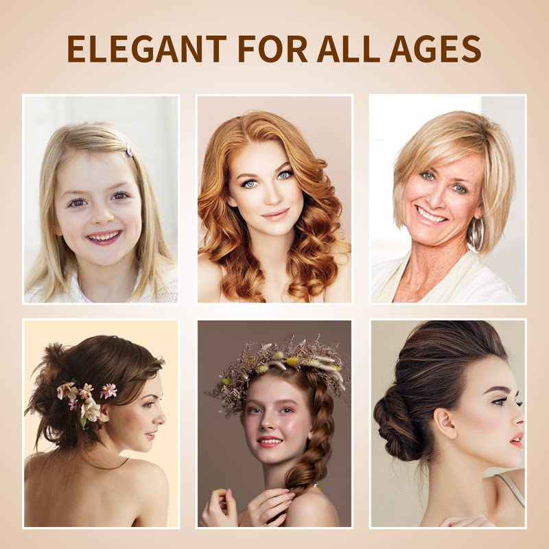 Miniatura 4 de 200 horquillas, horquillas para peinar el cabello, accesorios para el cabello con forma de onda invisible, horquillas de 2.2 pulgadas para mujer