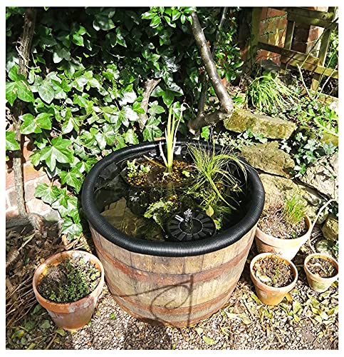 Vijver Liner Opvouwbare Duurzame Tuin Waterval Huid Membraan PVC 1M Brede Vijver Liner 0.2mm Kwaliteit Tuin Vis Vijver Liner Koi Vijvers, Water Tuinen en Fonteinen Landschap (Grootte: 1 × 9 m (3.9 × 29.5 ft), Kleur: 20S) - Image 3