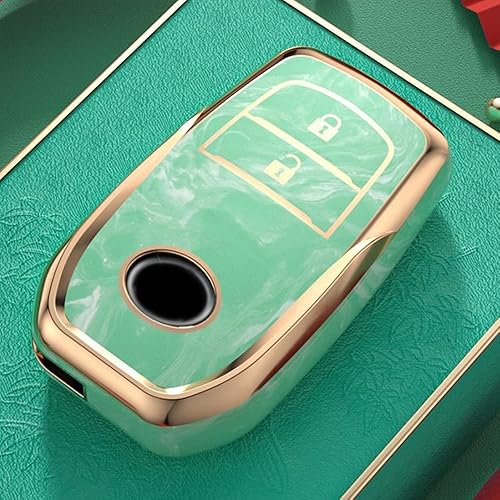 Miniatura 7 de KUNIO Car Key Fob Cover Case Fit for Toyota RAV4 Camry Corolla Key Protective Cover Keychain Key Shell TPU Key Holder