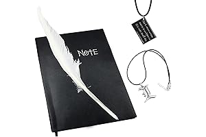 Unleash the Mystique of the Death Note: A Captivating Accessory Set for Anime Devotees