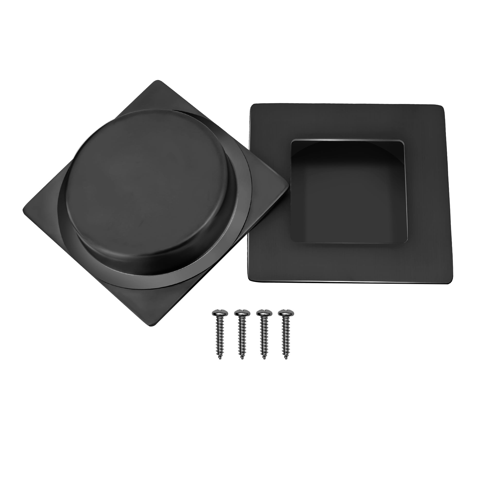 Malimali 2 Pack Recessed Sliding Door Handles