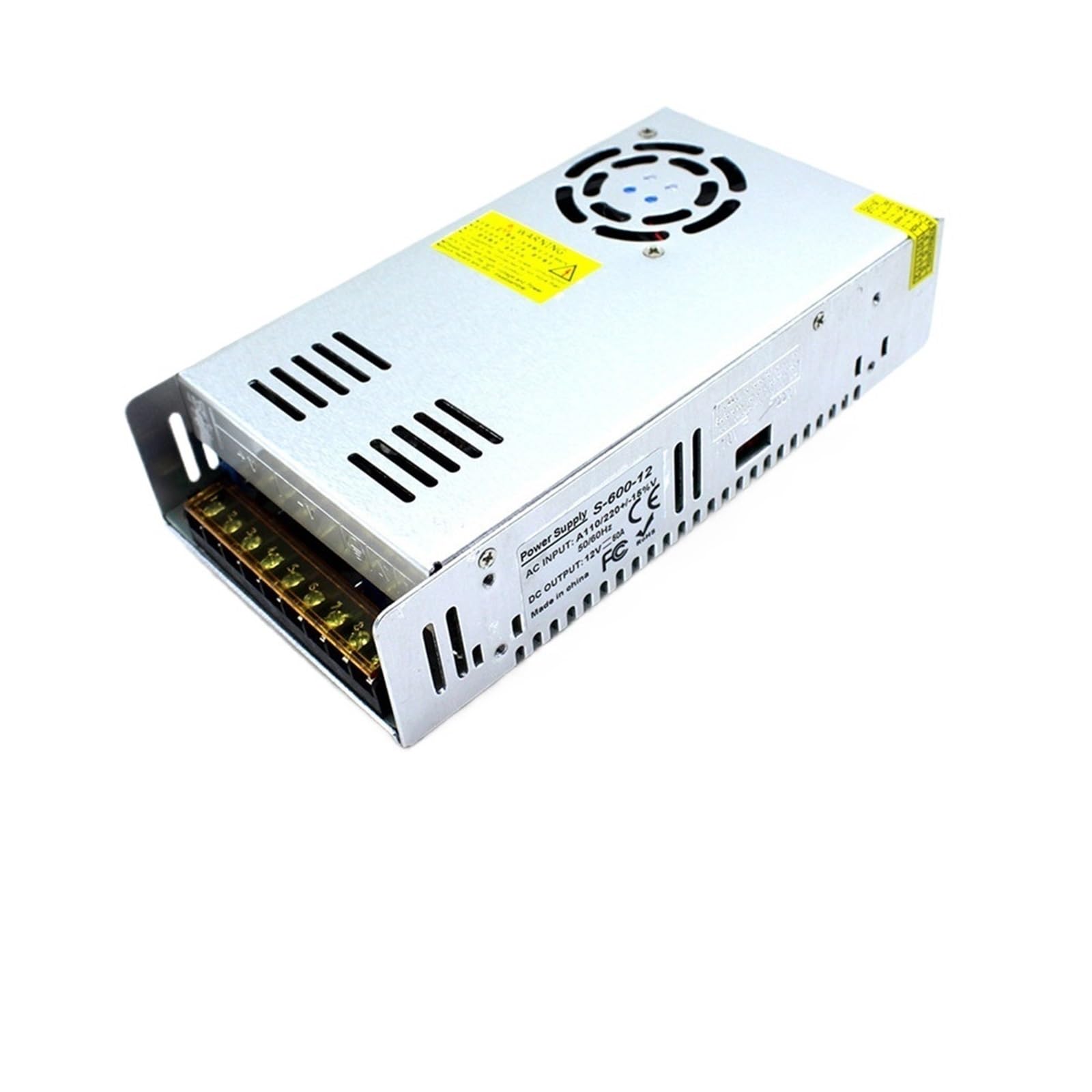 FCARUMIQP DC Power Supply 12V 50A 600w Led Driver AC110V 220V to Dc 12v Adapter