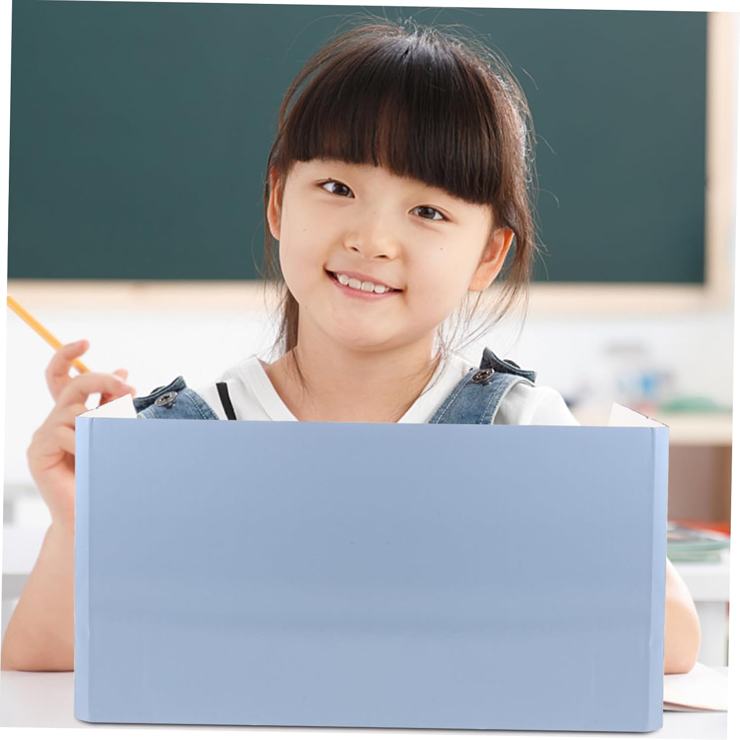 5pcs Privacy Divider Board Sturdy Sneeze Guard for Student Desks Classroom Desk Shield Easy to Install Protects Privacy and Colors