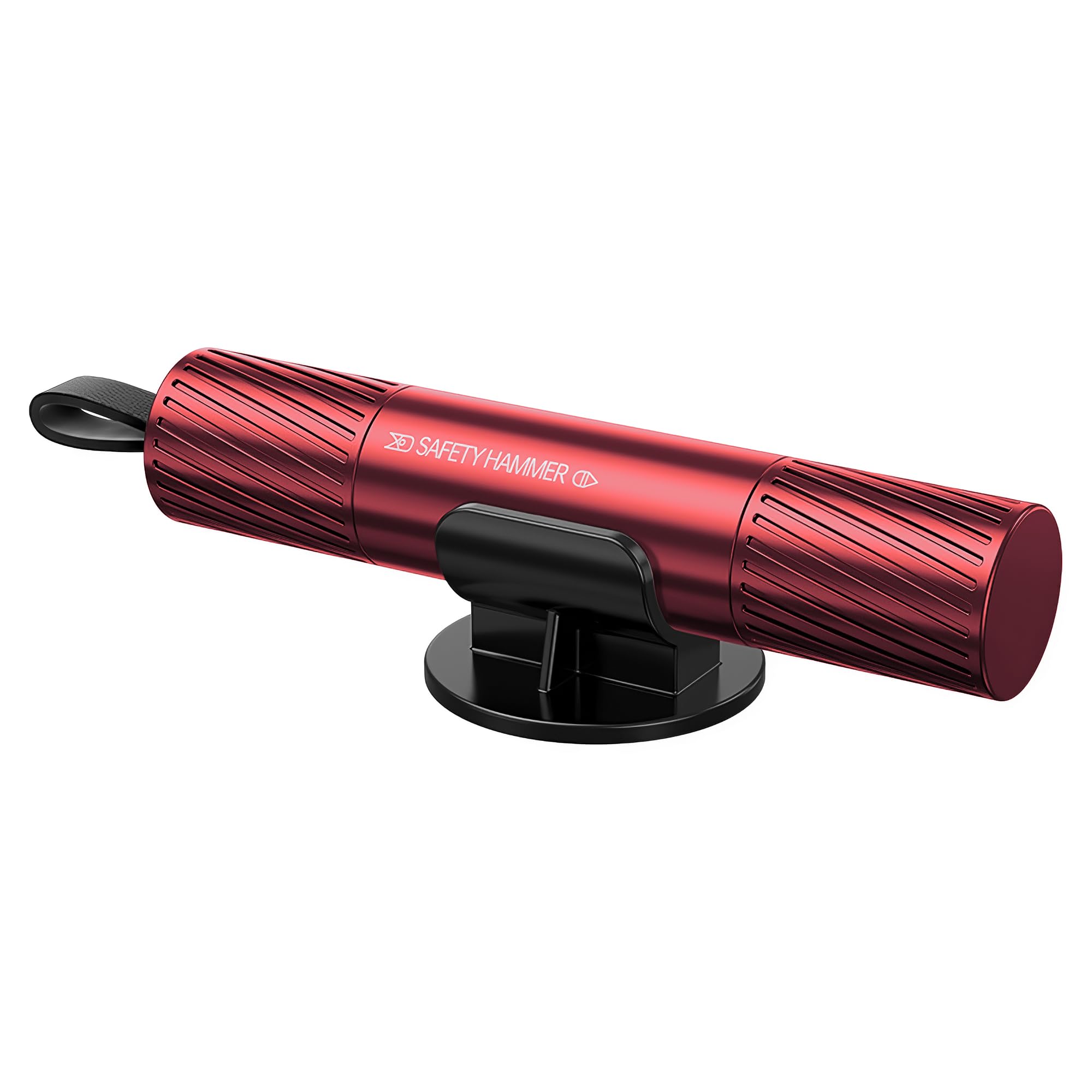 Haecsfl Car Safety Hammer,Window Glass Breaker and Seat Belt Cutter Emergency Escape Tool(1-Red)