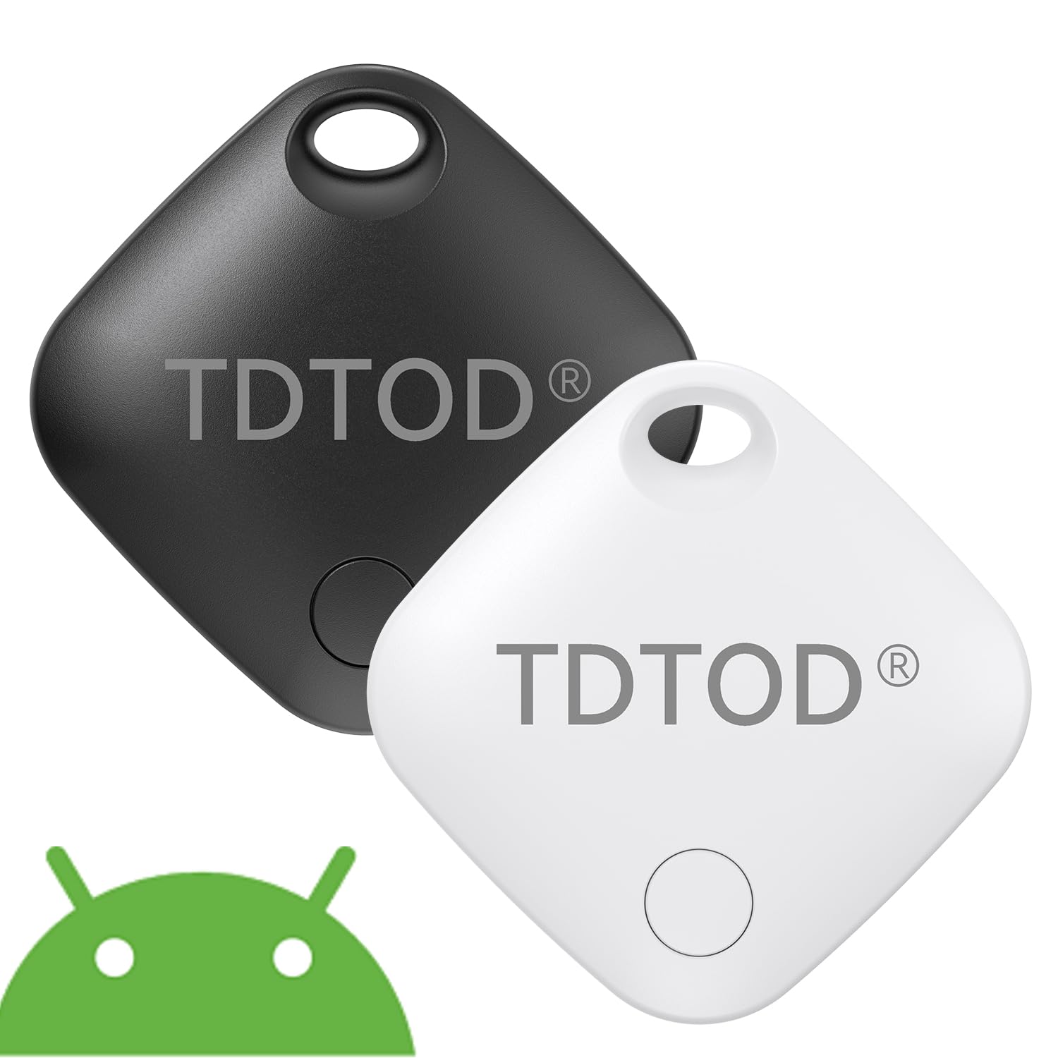 Airtag Android,Smart Tracker Tag Localizzatore GPS per Android Funziona con Google Dov'è App Bluetooth Tracker Compatibile con Trova dispositivo (Solo Android) Localizzatore Chiavi per Chiavi/Bagagli
