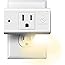 Etekcity Smart Plug, Works with Alexa and Google Home, WiFi Energy Monitoring Outlet with Automatic Night Light, No Hub Requi