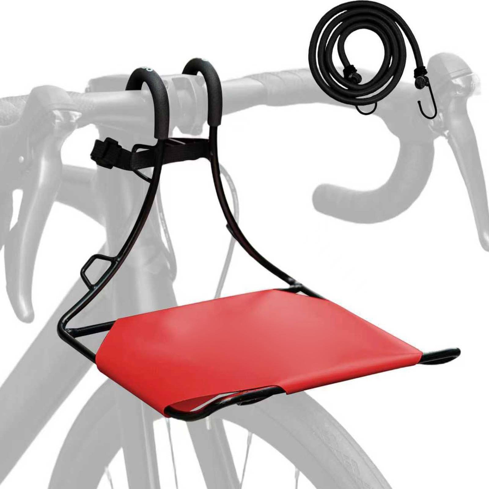 Portapacchi per bicicletta rimovibile, supporto per bicicletta regolabile, portabici per bicicletta, durevole, regolabile