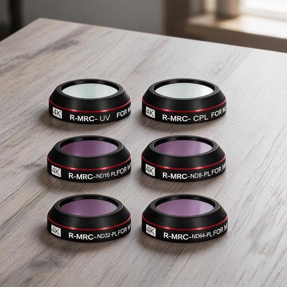 La macchina fotografica di azione di vetro ottico filtra il ND UV