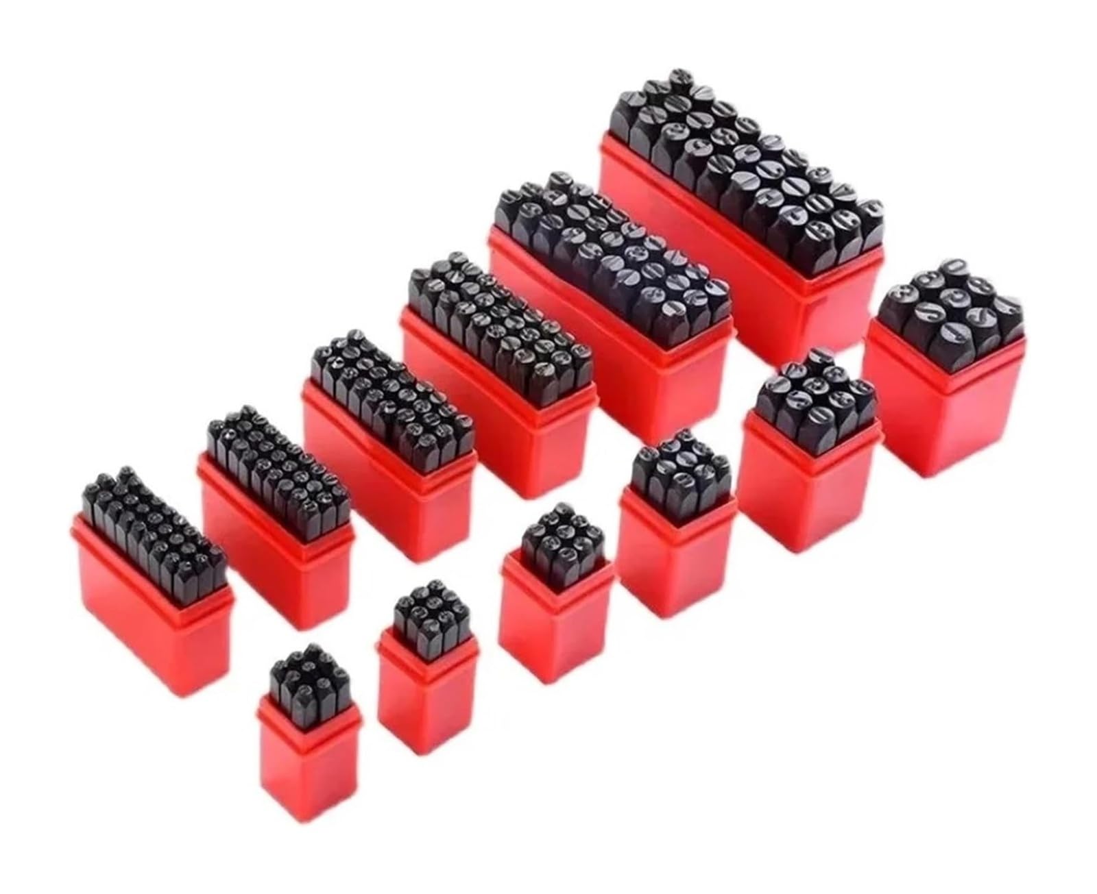 Steel Letter Mould, Alphabet Number Stamp Punch Set 1.5-12mm Steel for DIY Leather Craft Jewelry(1.5 Number)