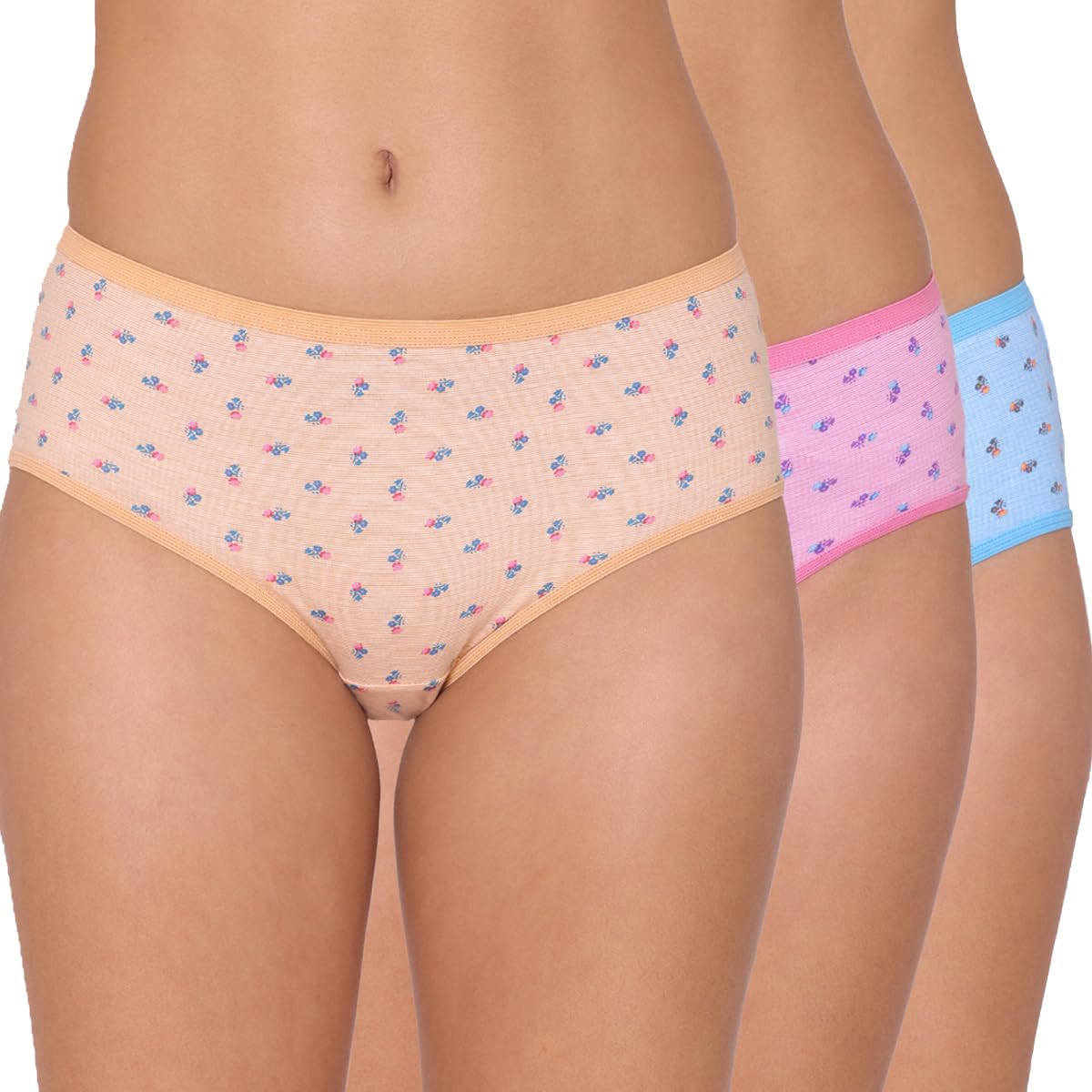groversons paris beauty Women's Cotton Rich Panty – Pack of 3 | Everyday Comfort | Soft & Breathable-picture-33