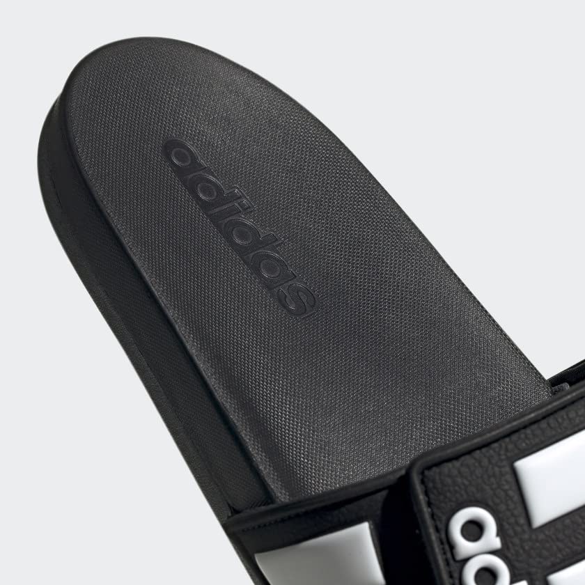Image of Adidas Men ADILETTE COMFORT ADJ Synthetic Swim Slide FTWWHT /SCARLE /ROYBLU | GTD10