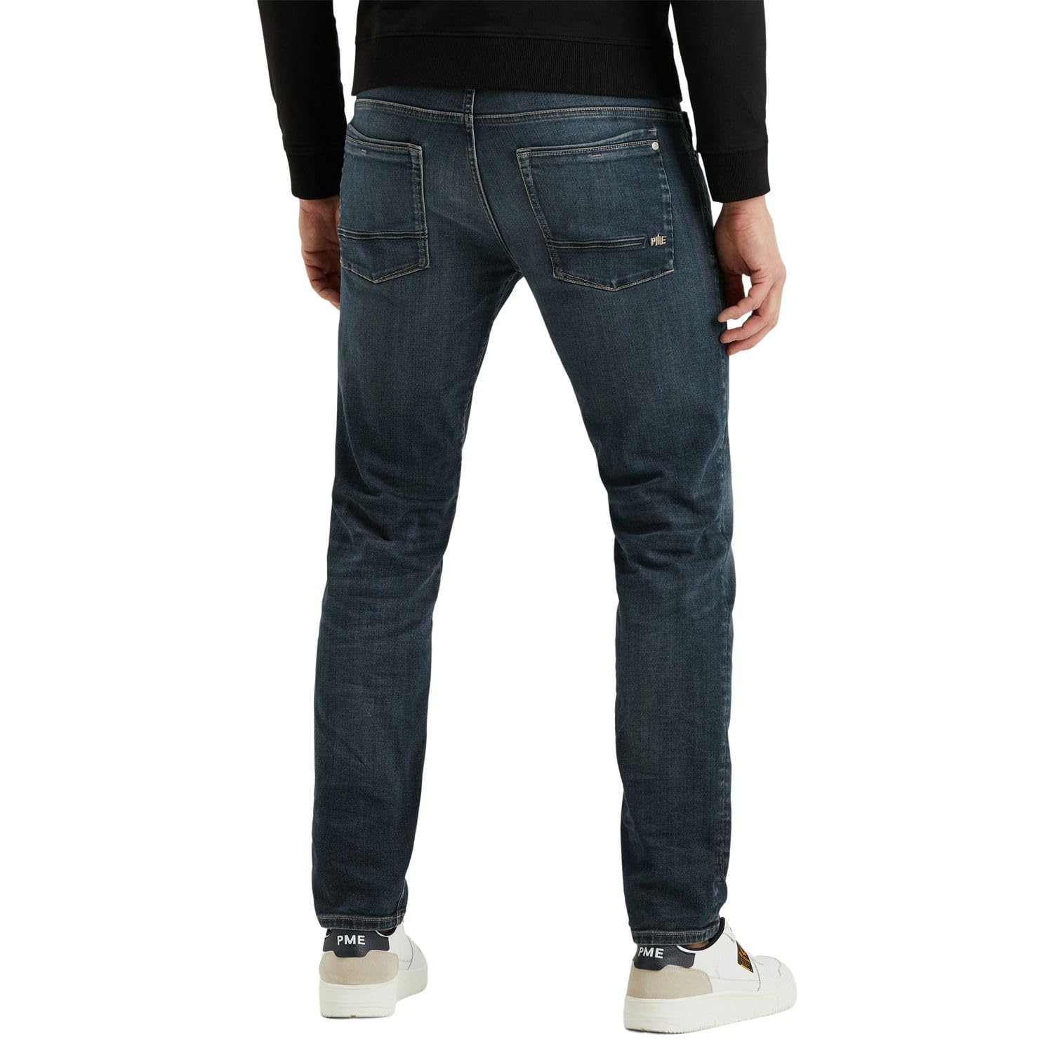PME Legend Herren Jeans Commander 3.0 - Low Waist - Relaxed Fit - Blau W29-W40