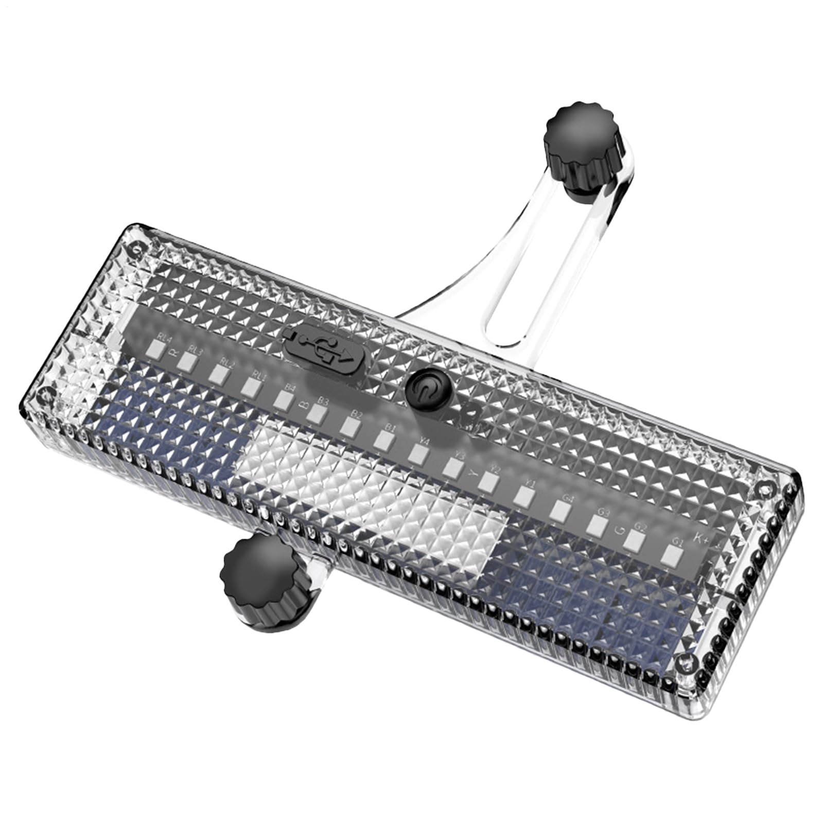 Luces para radios de bicicleta con iluminación de inducción automática recargable 8