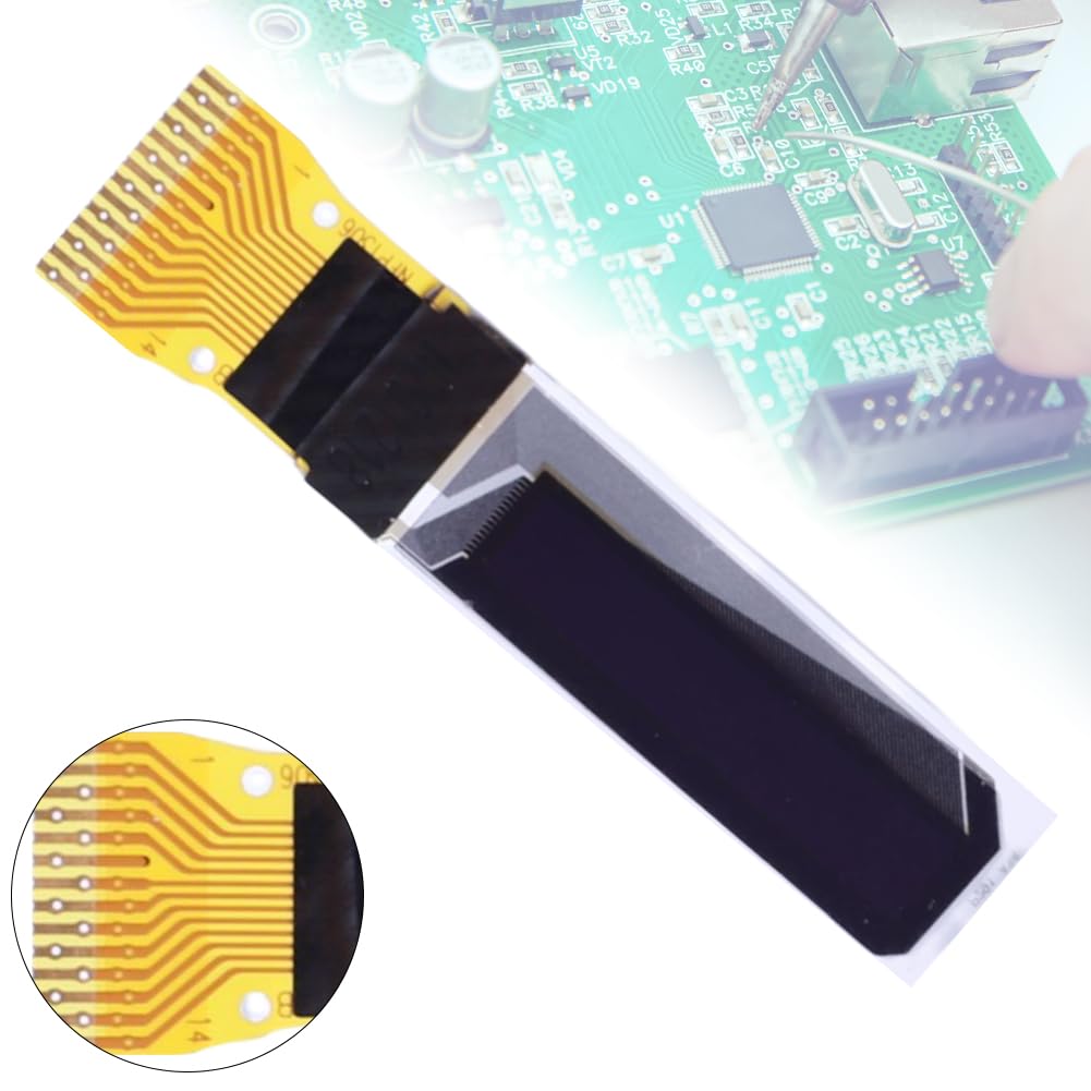 Display OLED 0.69 Pollici I2C - 4 Pezzi, Risoluzione 96x16, Luce Bianca - Per Progetti Fai Da Te E Arduino - Foto 2