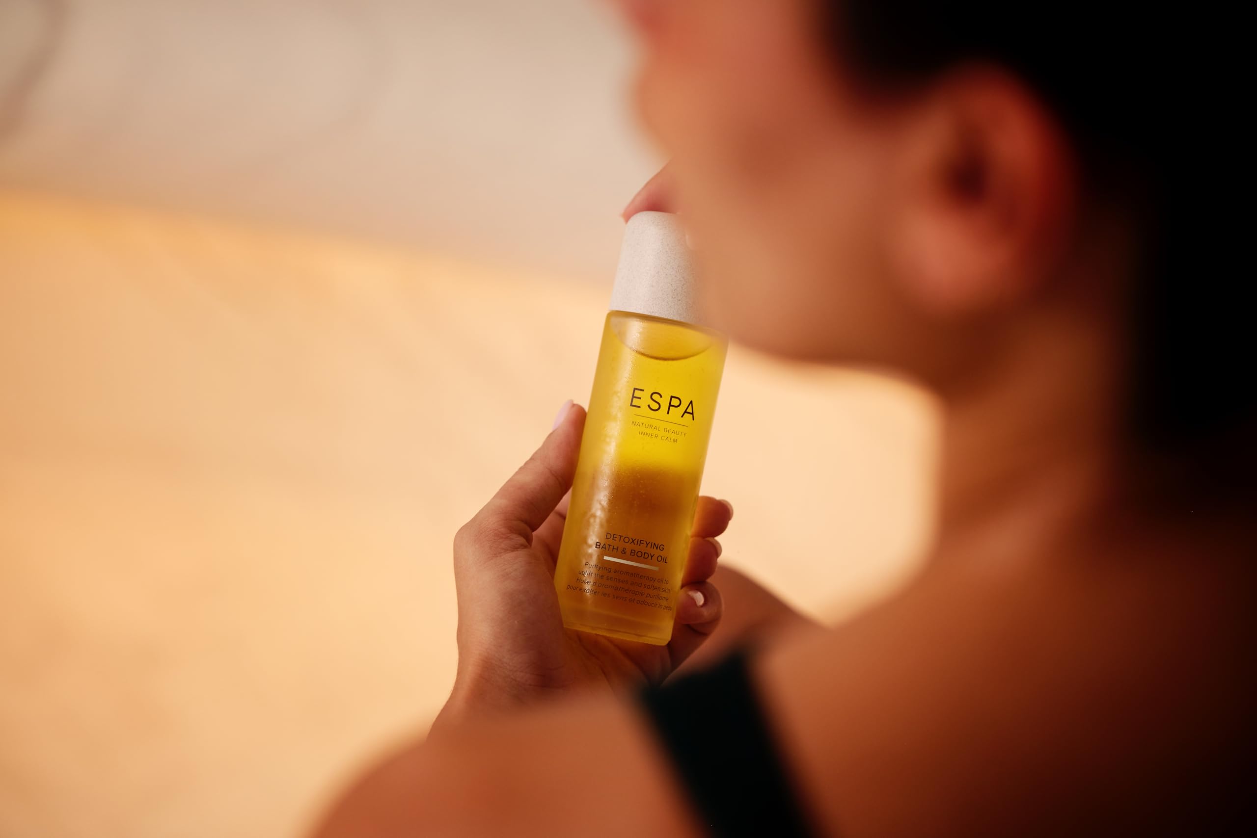 ESPA | Detoxifying Bath & Body Oil | 100ml | Cypress & Juniper Berry | Nourishes & Softens Skin