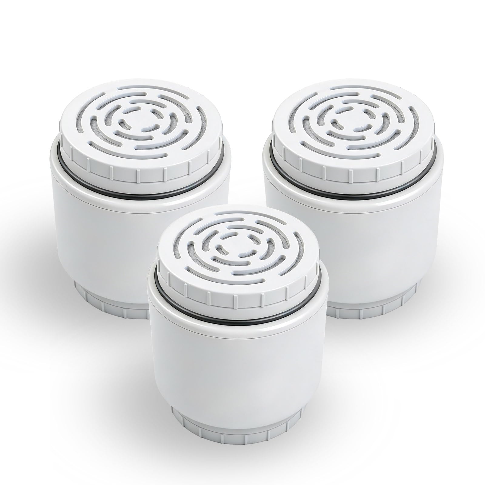 Replacement Cartridge Compatible with AquaBliss SF400 SF500, Multi-Stage Shower Water Filter, Helps Reduce Chlorine, Rust, Scale, Soothes Dry Itchy Skin (3 Packs)