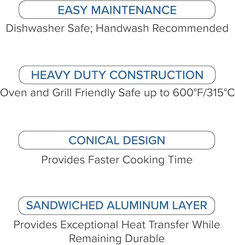 Miniatura 4 de Viking Culinary - Horno holandés contemporáneo de acero inoxidable de 3 capas, 5.2 cuartos de galón, incluye tapa de vidrio, lavavajillas, apto para