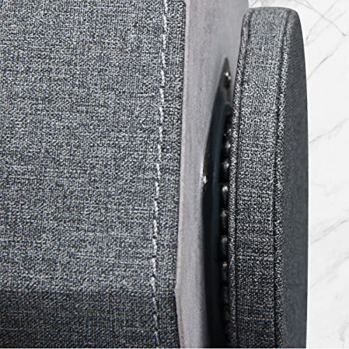 Swivel Remote Control Holder, 9 Rooms Desk Organizer and Decorations for Living Room, Leather Bedside Storage Caddy for TV Controllers/ Makeup Brush Pen/ Office Stationery/ Art Supplies/ Eyeglasses