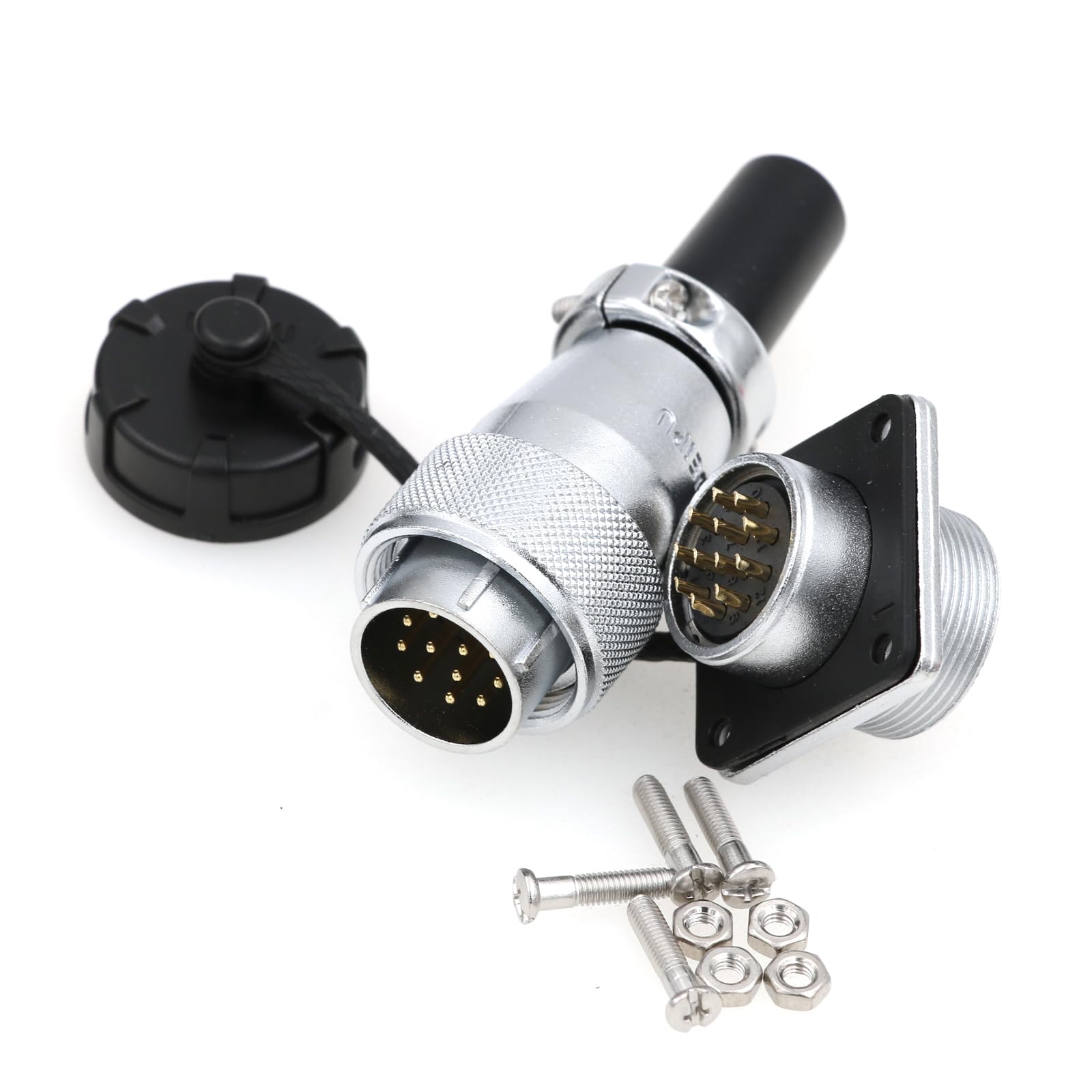 WEIPU WS16 2pin Power Cable Connector Aviation Solder Wire Auto LED WEIPU WS16 2pin Power Cable Connector Aviation Solder Wire Auto LED