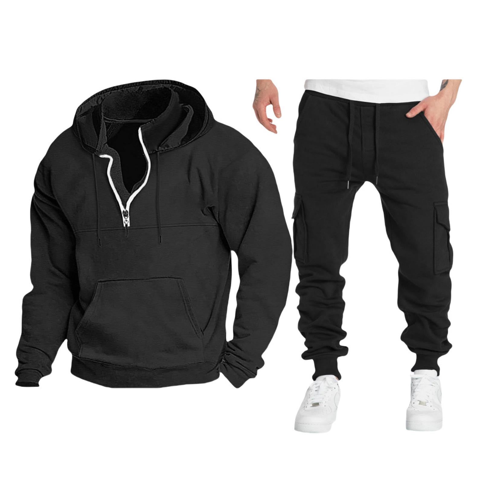 Trainingsanzug für Herren Trainingsanzug für Herren, Jugendliche & Kinder, klassischer Sport-Anzug, Jogging-Anzug, Jogging-Hose & Jacke, Tracksuit Schwitzanzug Valentinstag