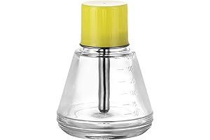 6Oz Clear Glass Pump Dispenser Bottle for Nail Polish Remover