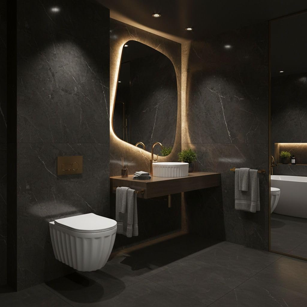 Lavabo Sobre Encimera Rea Duo White 38X38X14,5Cm