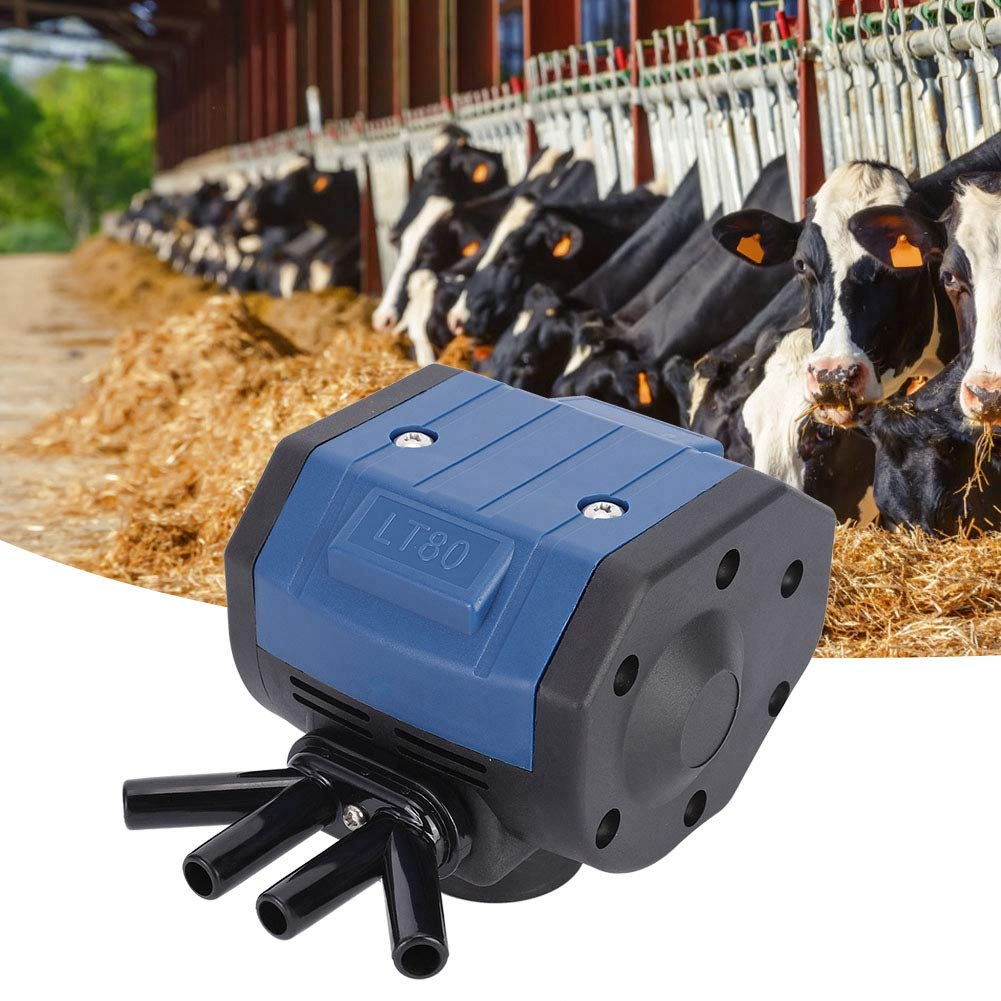 Pulsatore di Mungitura, Pulsatore Pneumatico, Pulsatore Pneumatico Universale per Mungitrice a 4 Uscite per Attrezzature per L'allevamento di Bovini E Caprini