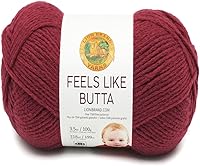 Vista 34 de Lion Brand Yarn Feels Like Butta - Ovillo de lana suave para tejer y tejer, aterciopelado, paquete de 3, color gris pálido