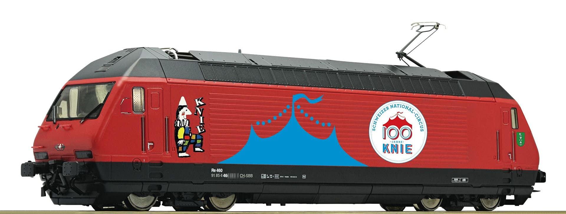 Roco 70657 SBB Re460 058-1 Circus Knie Electric Loco VI (DCC-Sound)