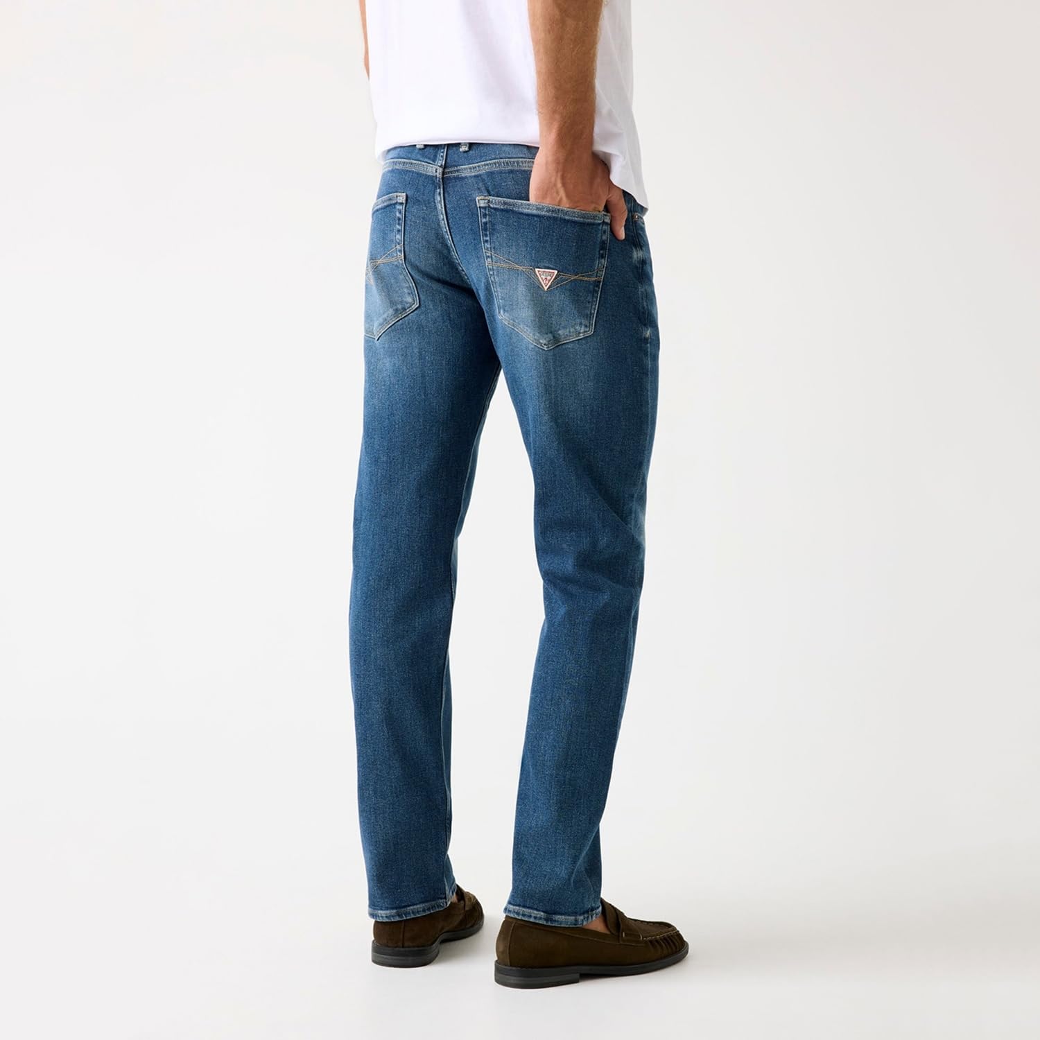 GUESS Pantalone Uomo Angels Jeans Blu E24GU51 M2YAN2D4Q42