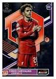 2022-23 TOPPS FINEST UEFA #14 FABIO CARVALHO LIVERPOOL FC SOCCER OFFICIAL TRADING CARD OF SOCCER