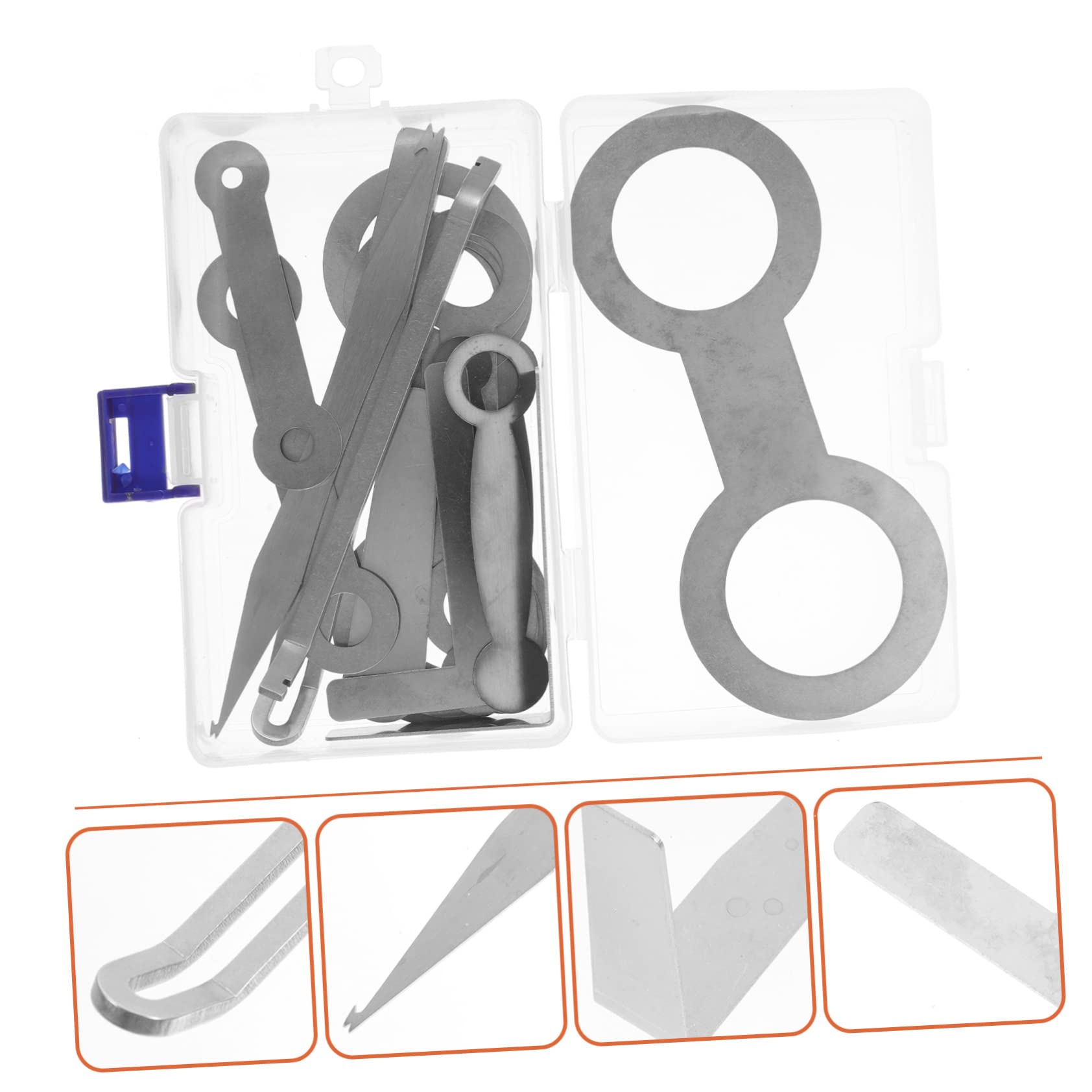 Abaodam Kit di Riparazione per Strumenti Fiato Strumenti Portatili per Sassofono Clarinetto Oboe Flauto e Piccolo Realizzati Materiali Resistenti per Uso lungo Termine