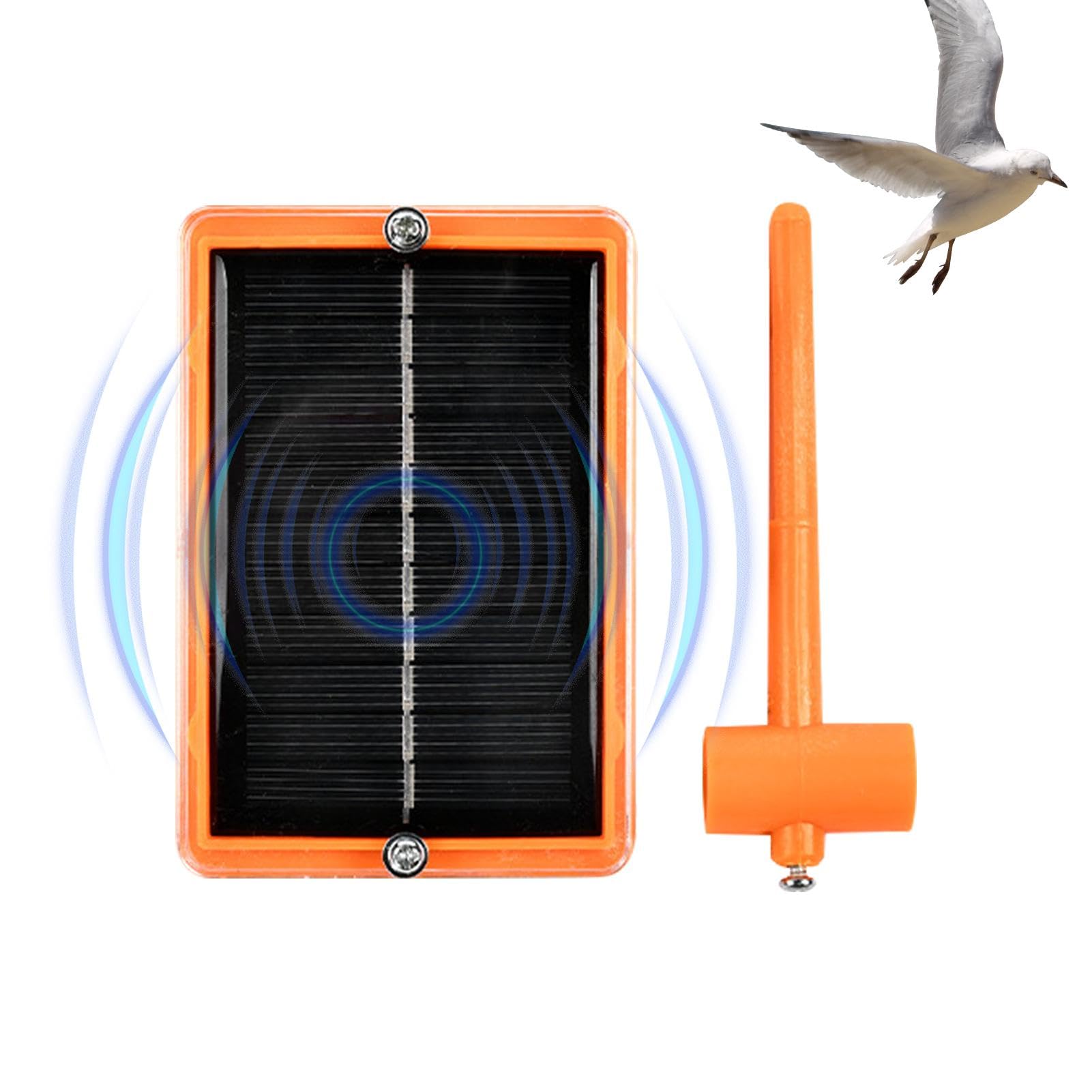 Amazon | Patonde 屋外の鳥よけ装置、鳥を追い払う - ソーラー鳥