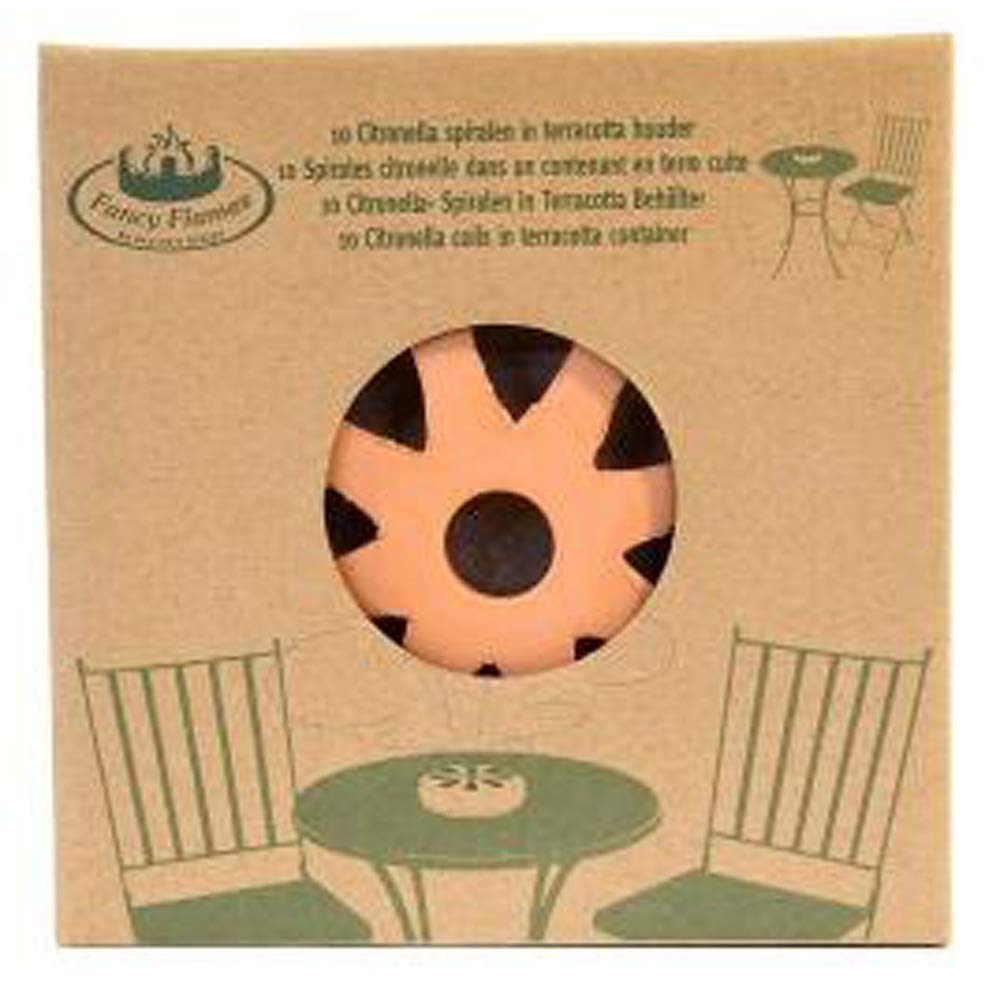 BOBINE alla Citronella in Terracotta