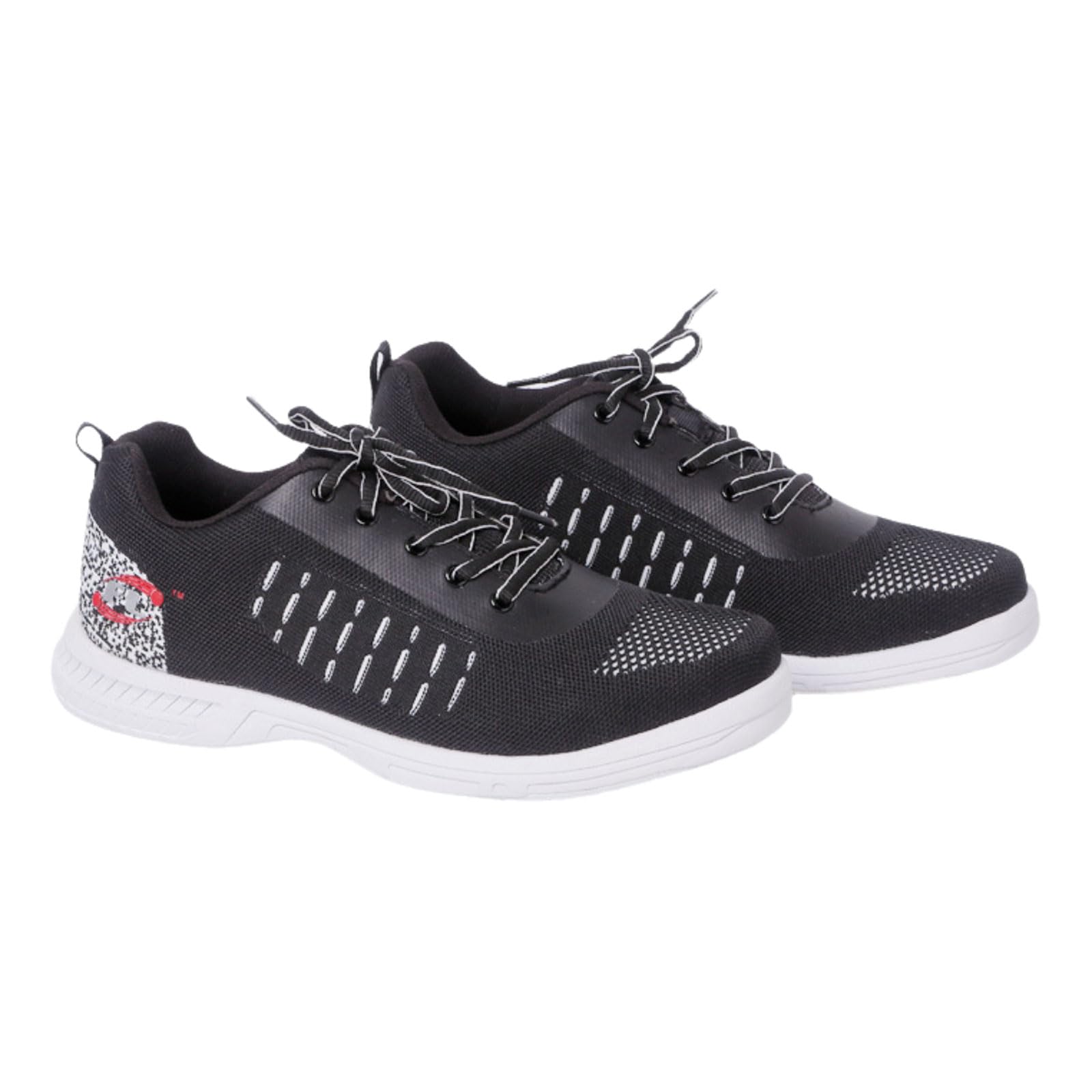 Chaussures de Bowling,Chaussures de Bowling Style athlétique,Chaussures de Bowling à Lacets,Chaussures Bowling Large,Respirant,Confortable,Convient Aux Quilleurs Droitiers Ou Gauchers