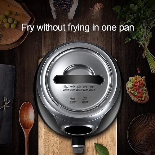 Miniatura 7 de DDYYCX Combo de horno freidora de aire de 84 cuartos de galón freidora de aire caliente cocina eléctrica sin aceite pantalla táctil digital cesta