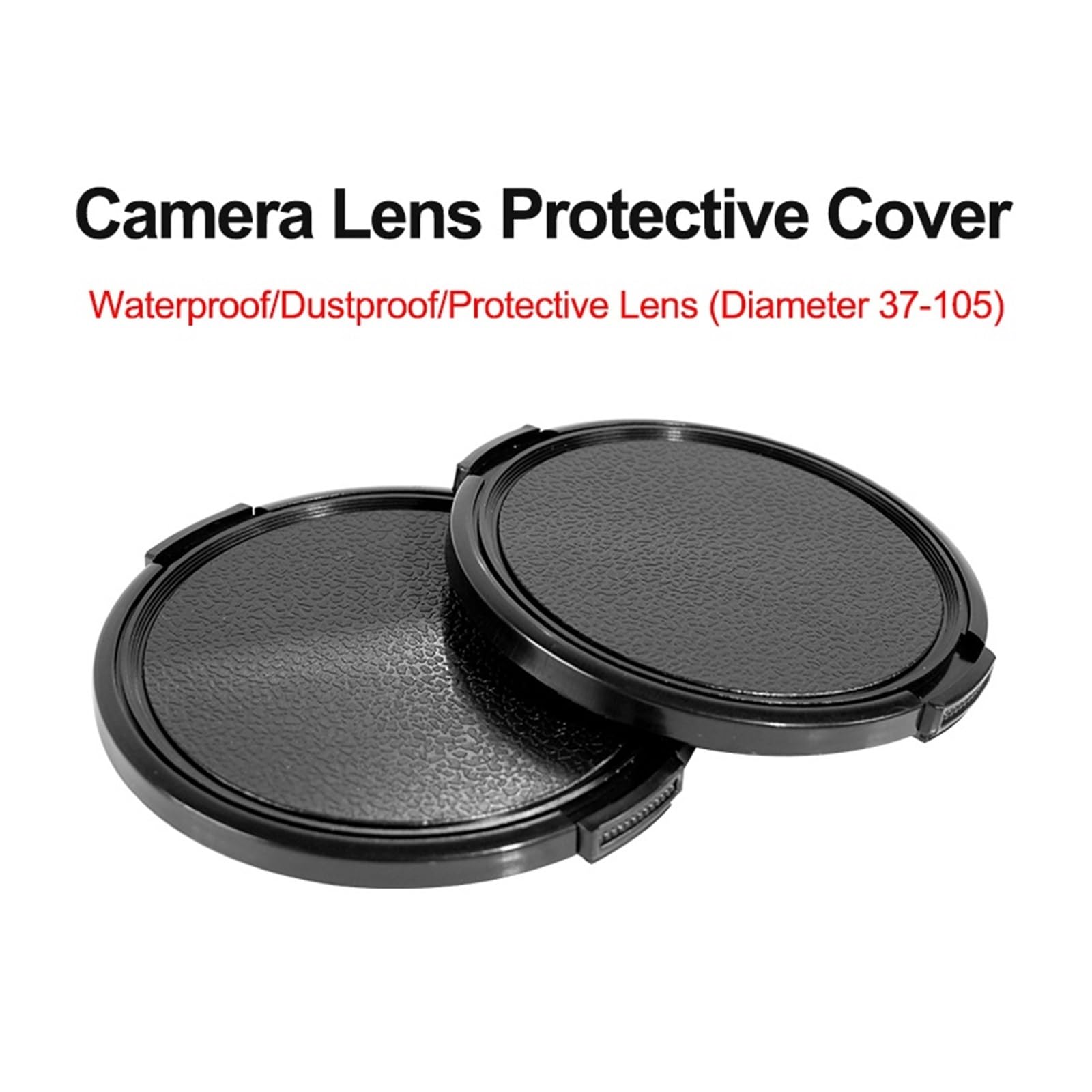 Capuchon de Protection Universel for Objectif d'appareil Photo Multi-Tailles